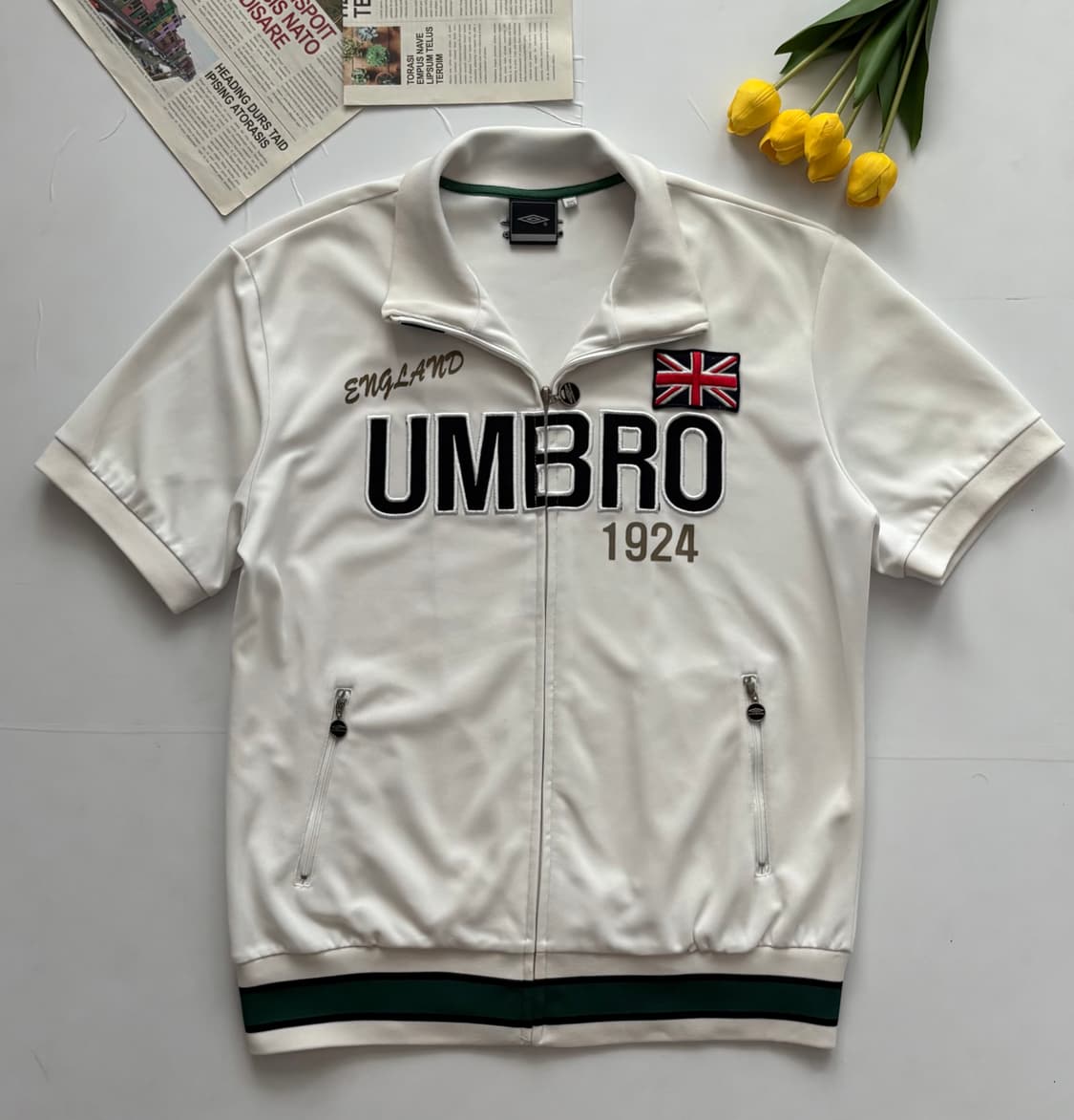 Umbro 엄브로 빈티지 잉글랜드 반팔 트랙 져지 상품이미지2