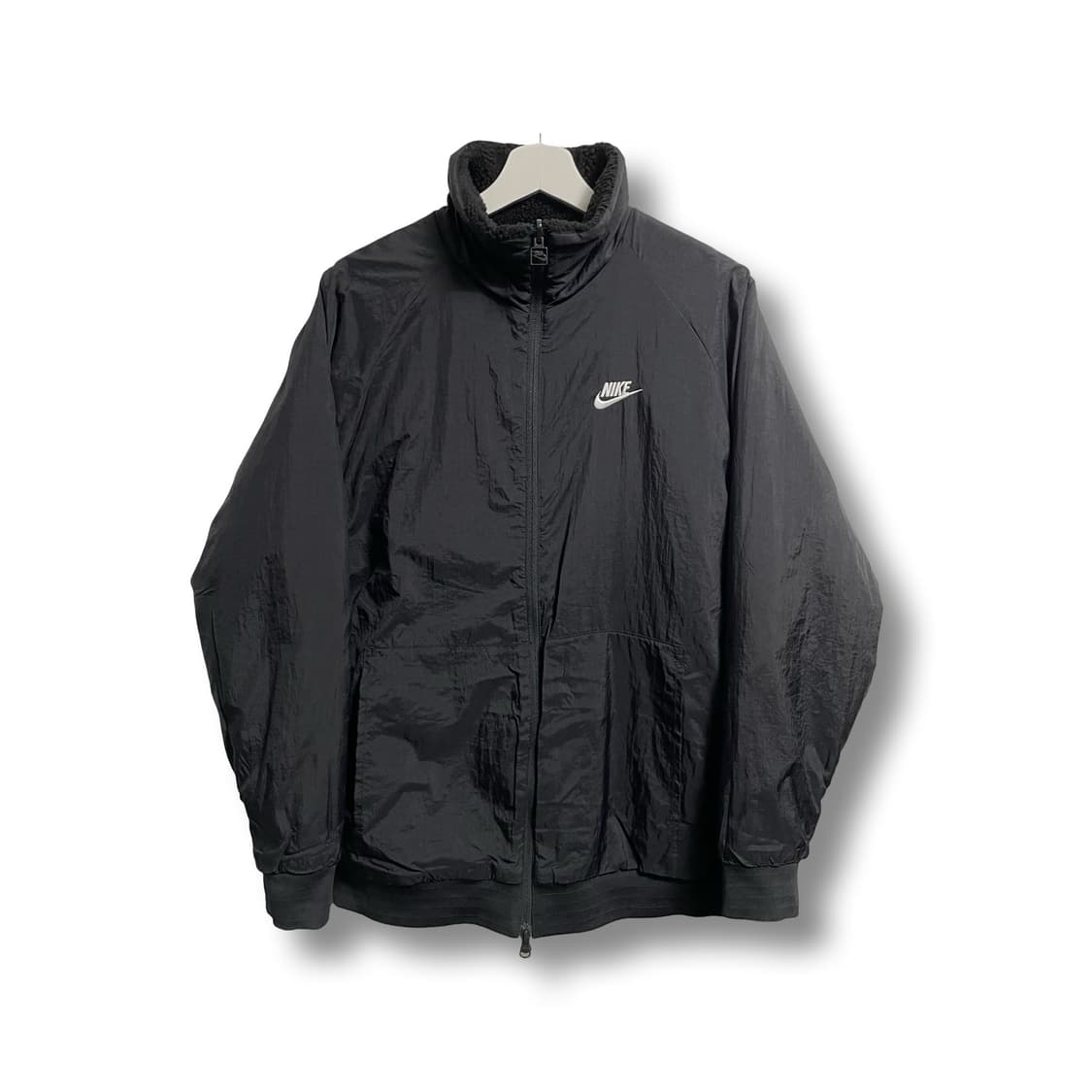 [L] 나이키 리버시블 빅스우시 플리스 자켓 블랙 상품이미지5