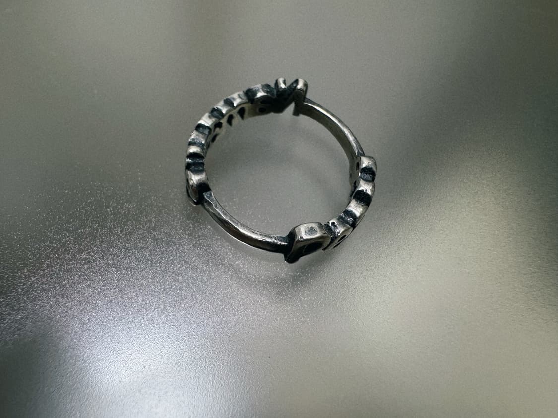 Namaste&Peace 실버링  상품이미지2