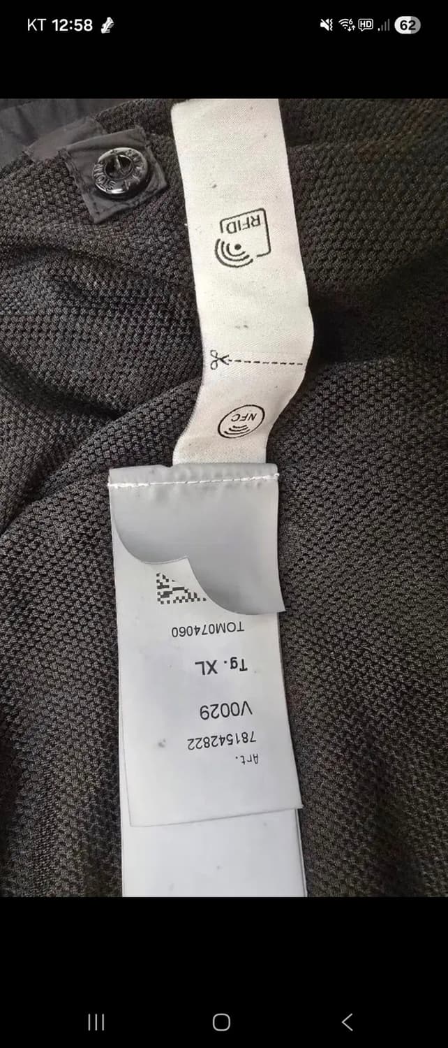 [XL] 스톤아일랜드 크링클랩스 봄버 자켓 상품이미지5