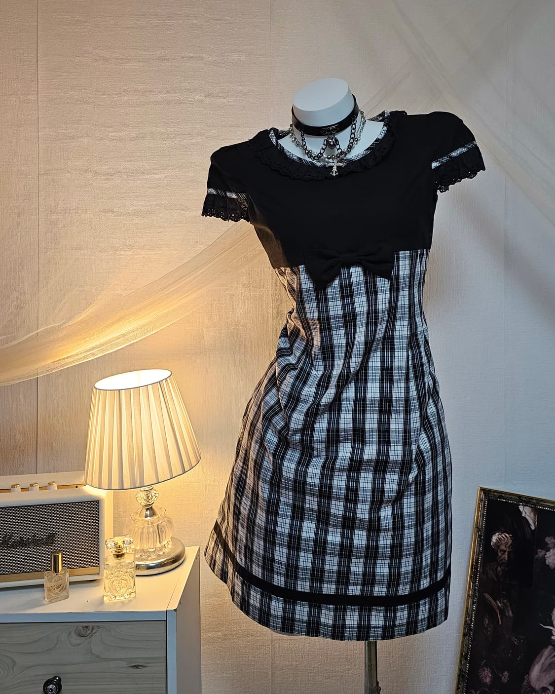 Romantic lovely ribbon dress 상품이미지2