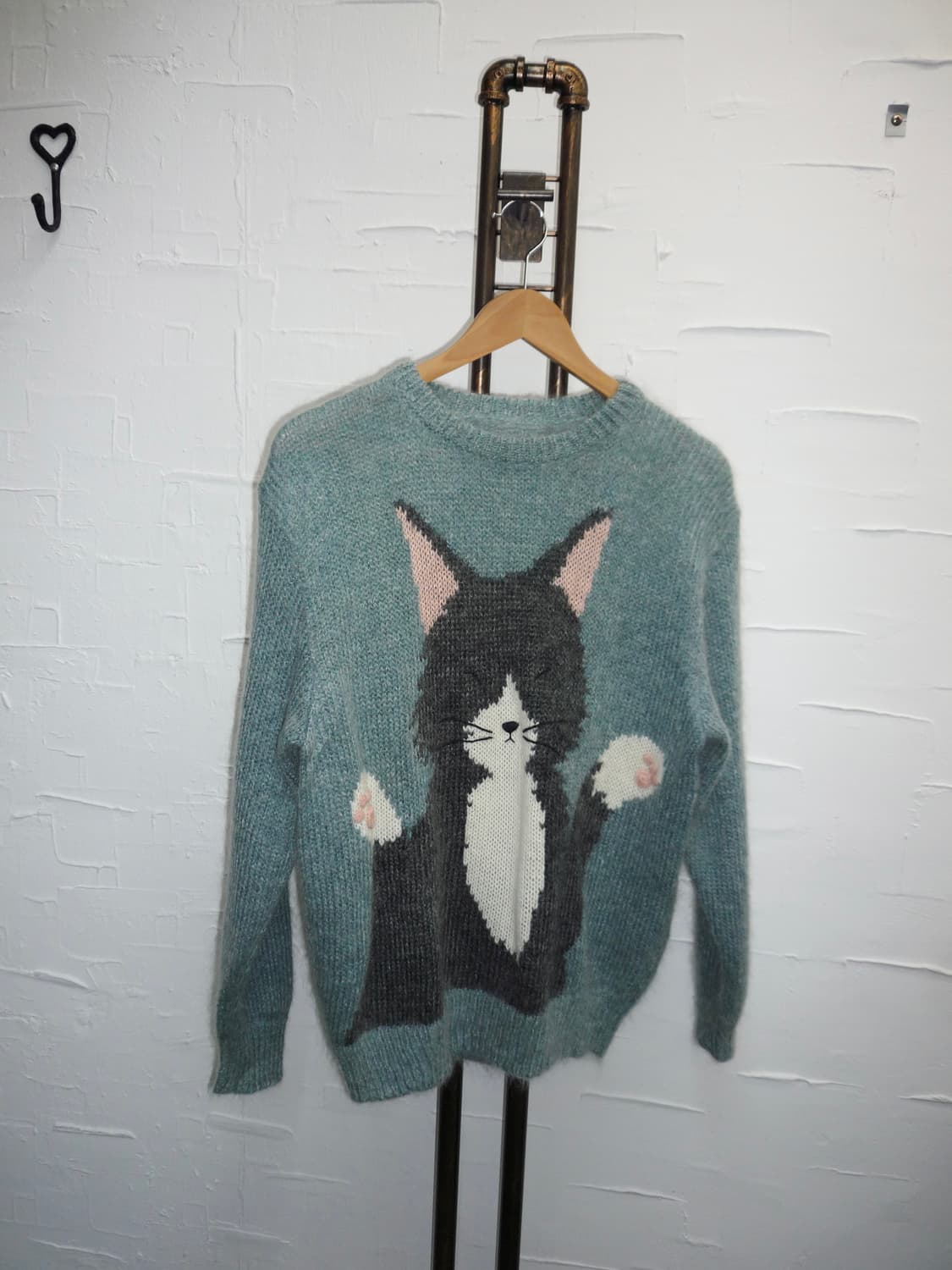 skyblue kitty knit 상품이미지5