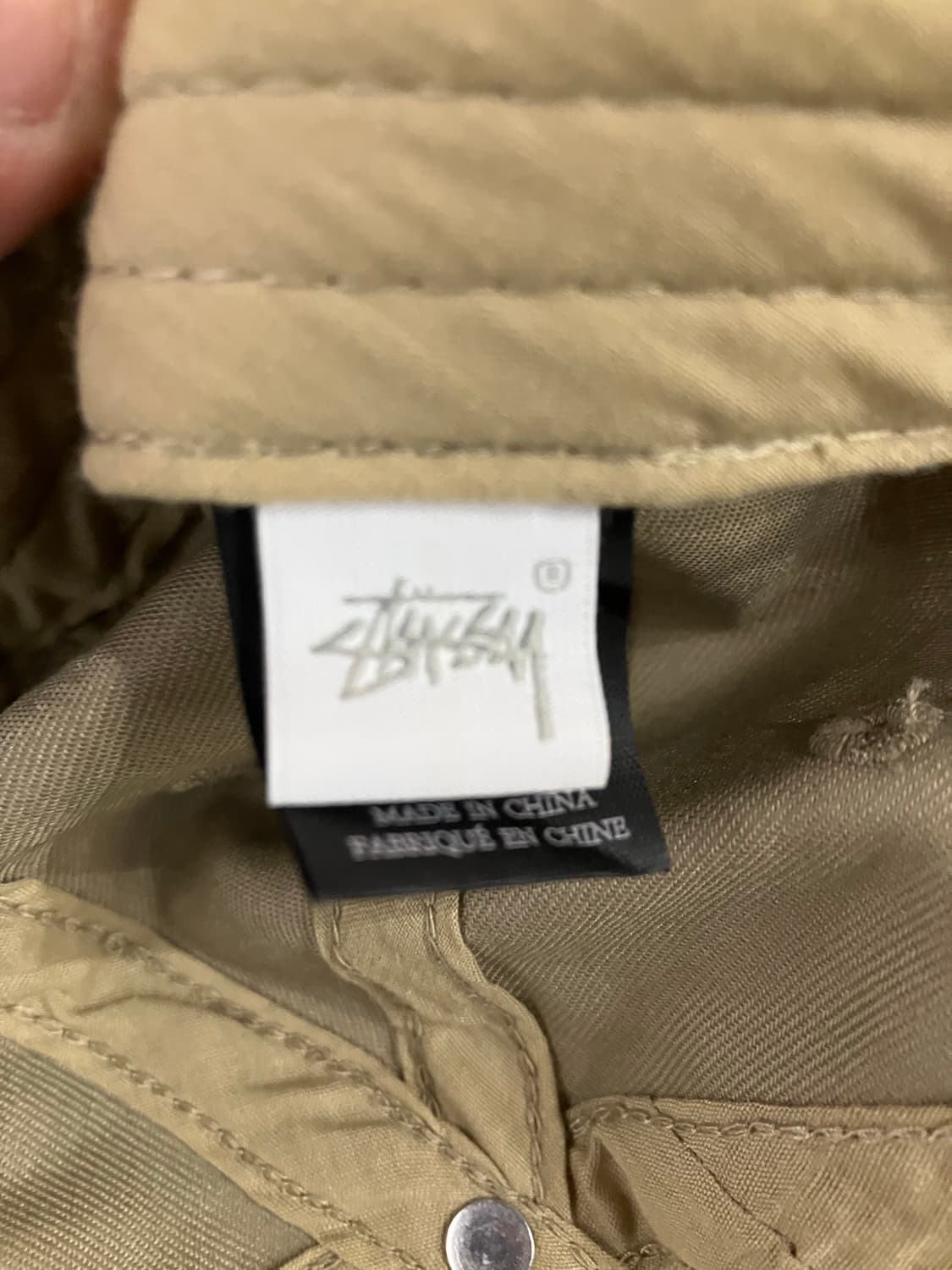 스투시 스탁 캔버스 로우 프로캡 라이트 볼캡 상품이미지8