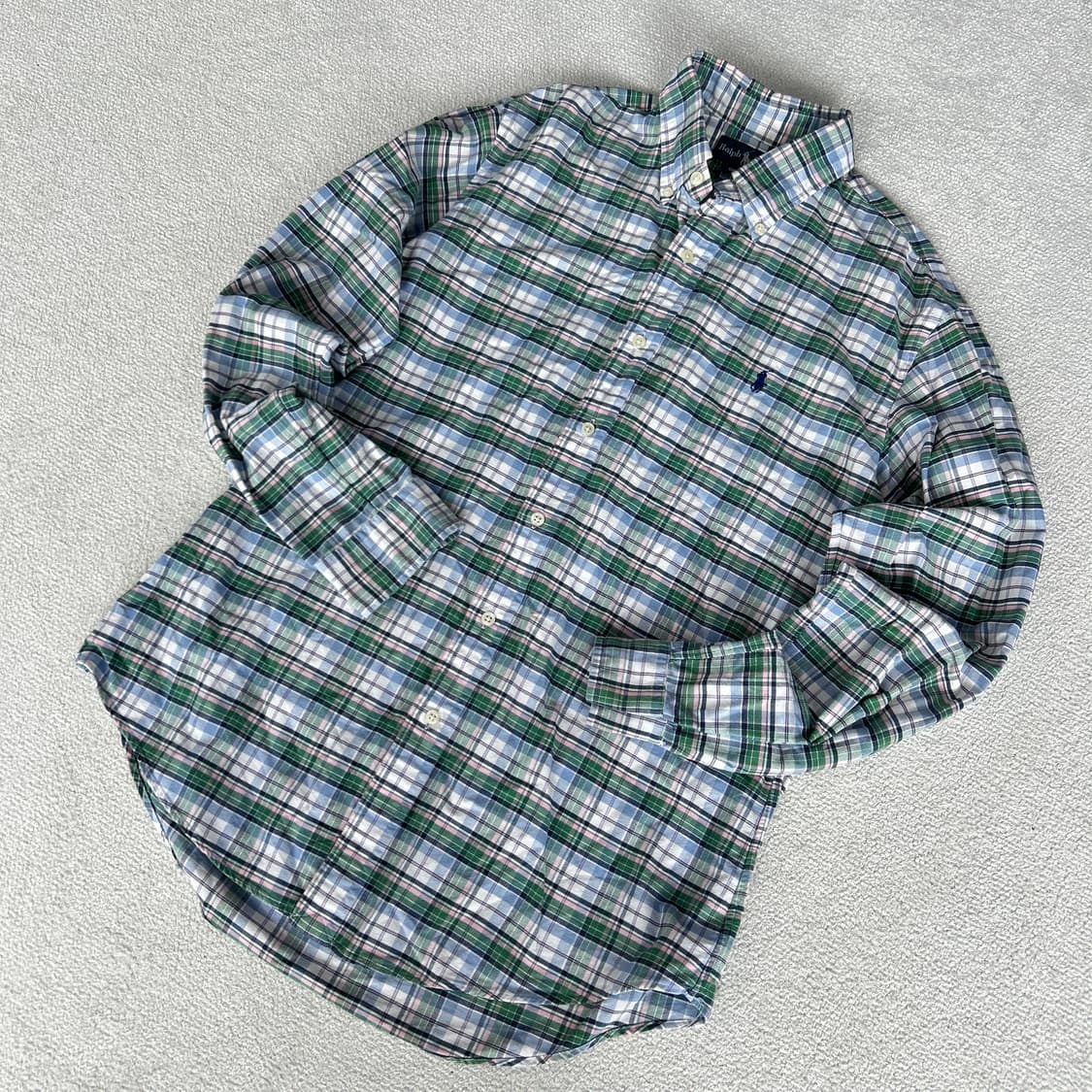 폴로 랄프로렌 체크 셔츠 m 상품이미지1