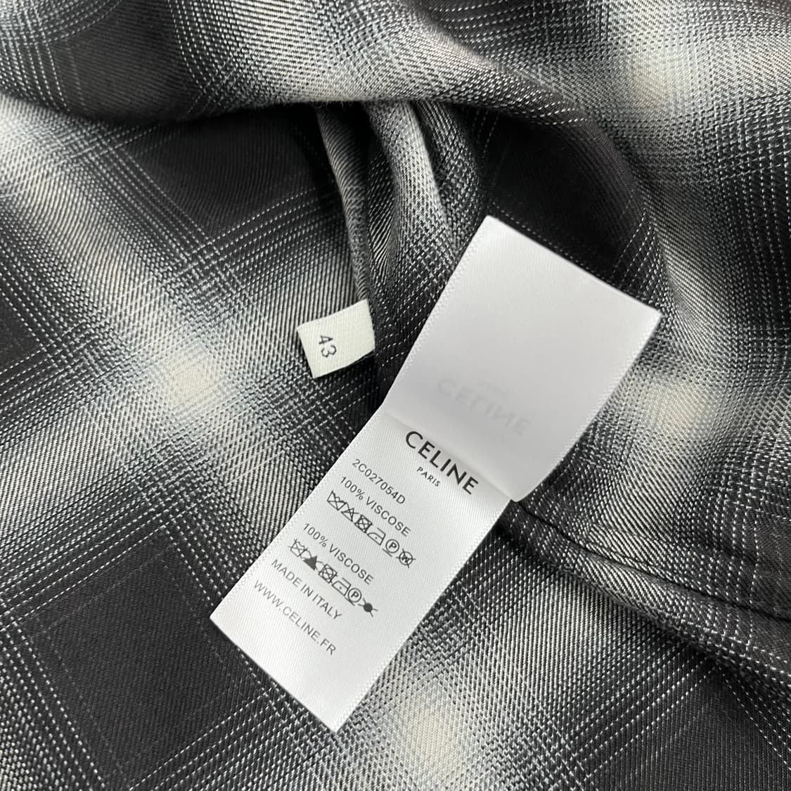 셀린느 비스코스 옴브레 웨스턴 셔츠 43 상품이미지7