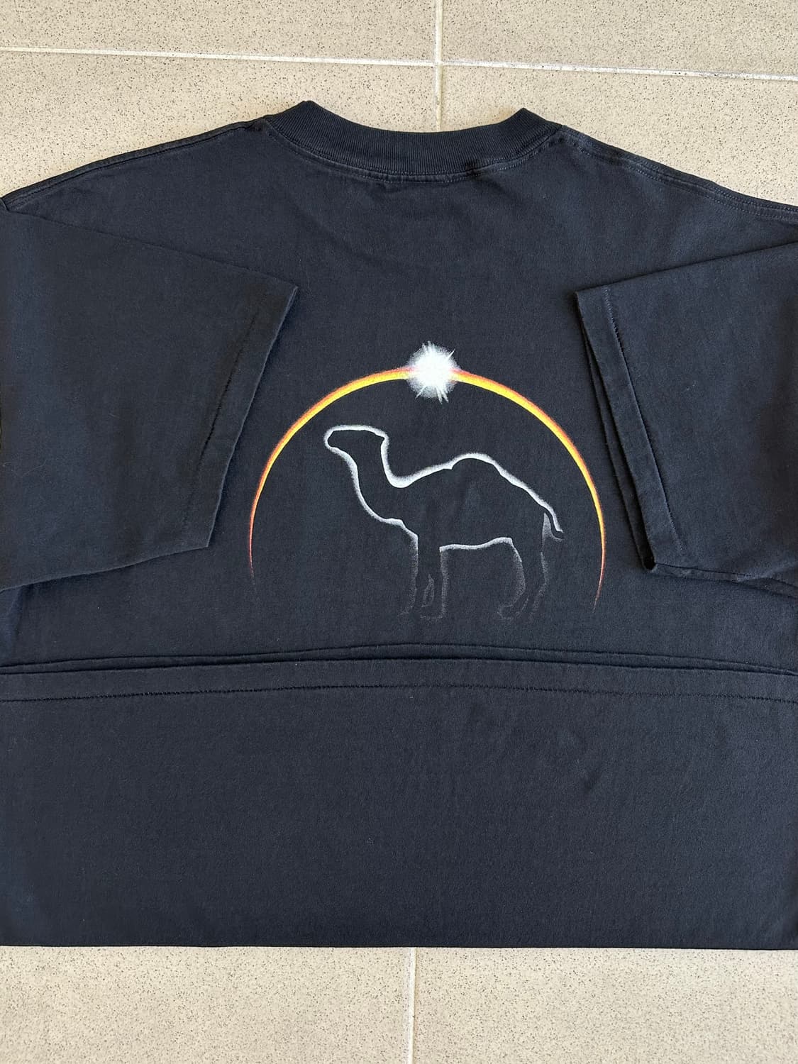 90s 빈티지 카멜 시가렛 티셔츠 XL 상품이미지5