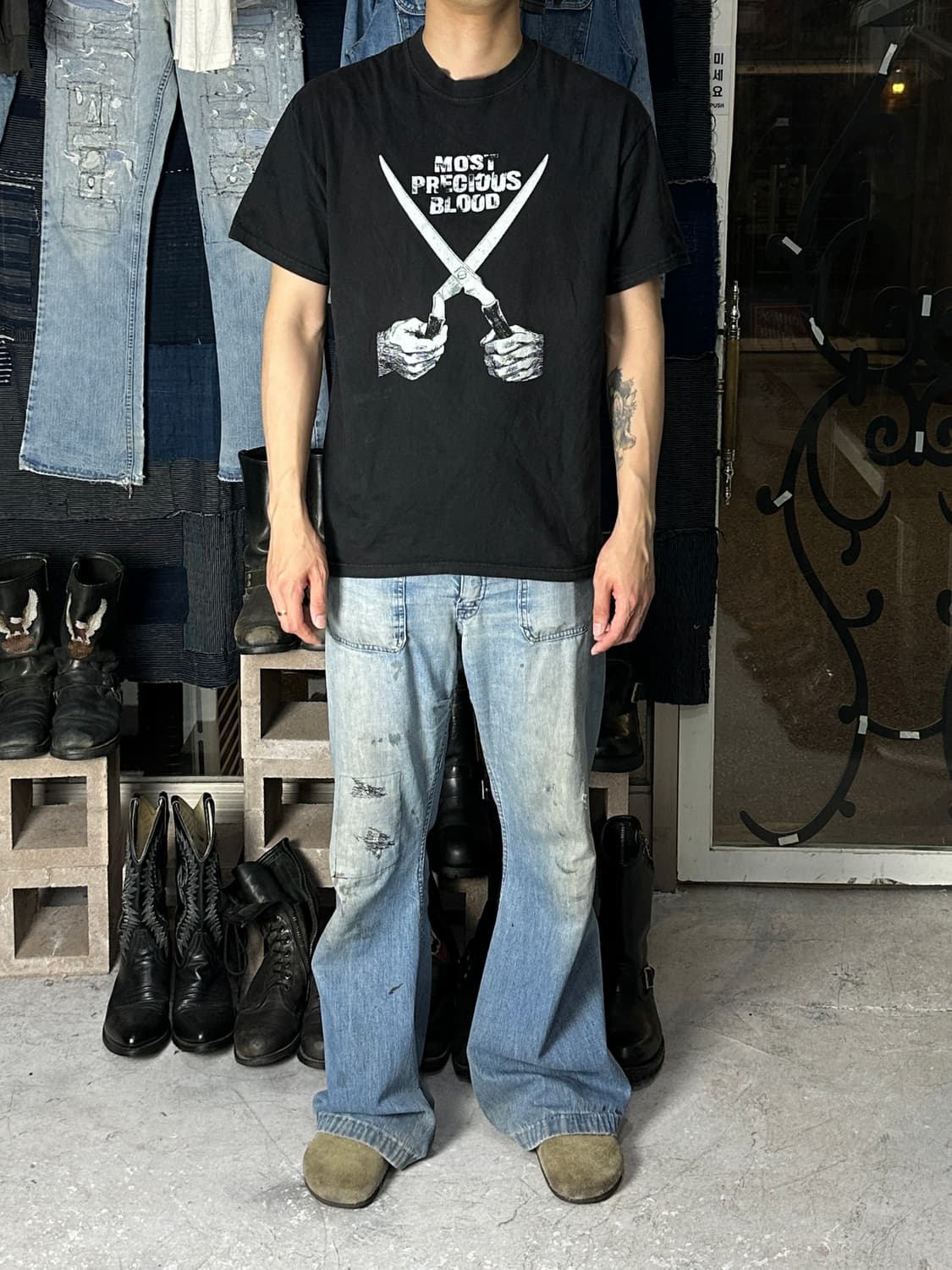 00's Black Flag 블랙 플래그 티셔츠 빈티지 밴드 티셔츠 상품이미지2
