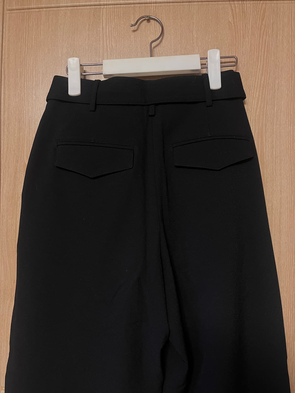 GED 게드 벨티드 핀턱 팬츠 블랙 s 상품이미지5