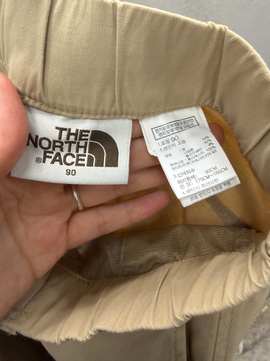 노스페이스 코튼 팬츠 브라운 90(XL) 상품이미지5