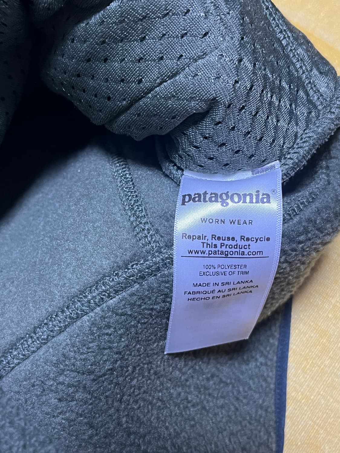 파타고니아 레트로 파일 플리스 베스트 M 카키 상품이미지4