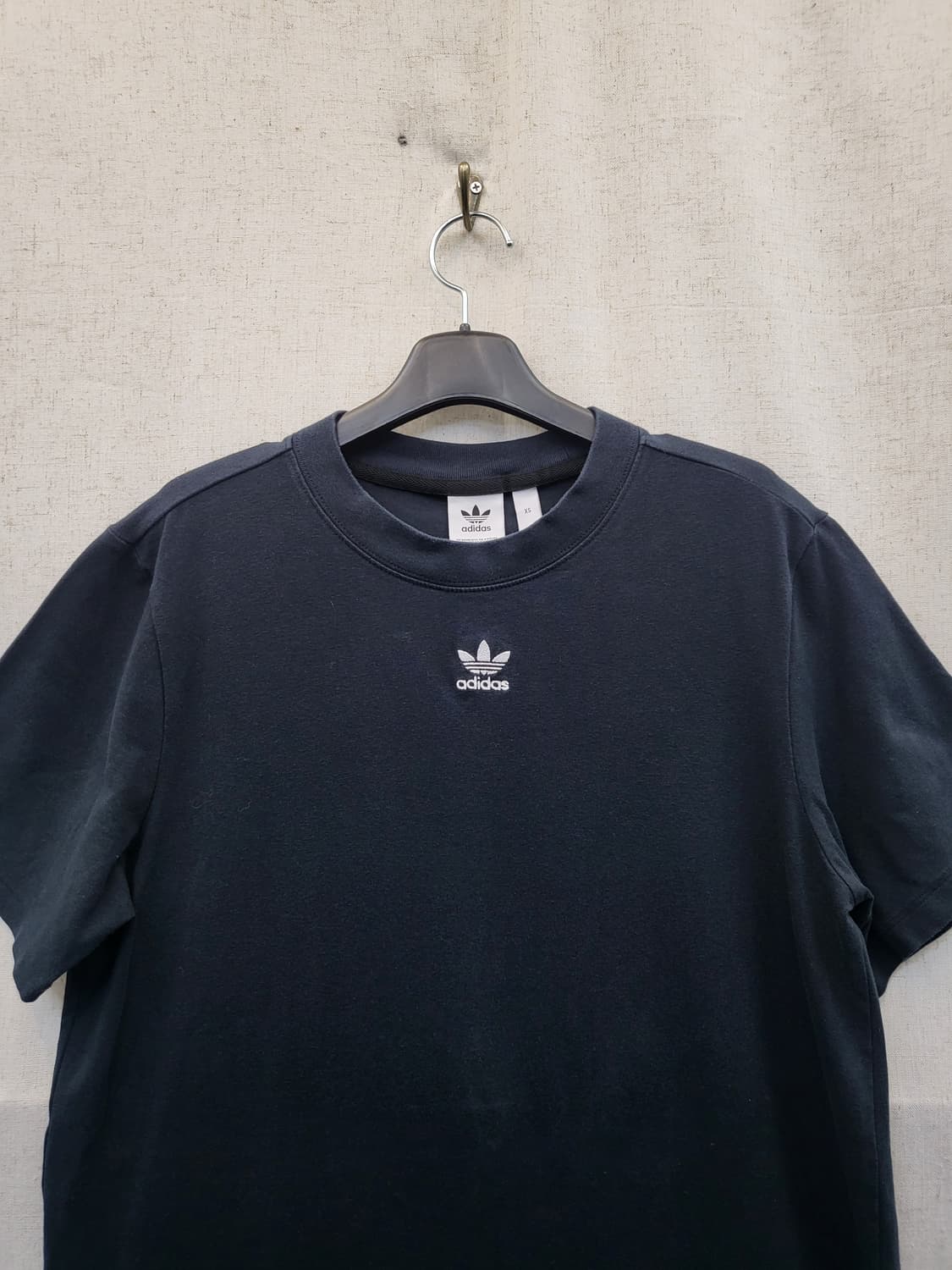 아디다스 반팔 롱 티셔츠 블랙 상품이미지3