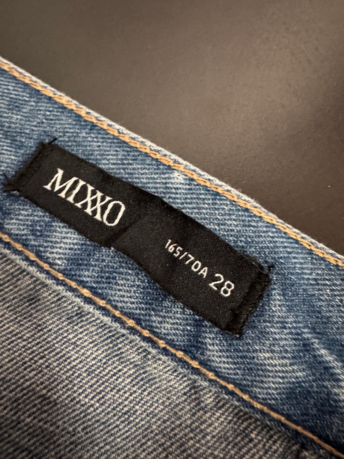 여성 미쏘 mixxo 데님 카고 미니 스커트 치마 28 상품이미지3
