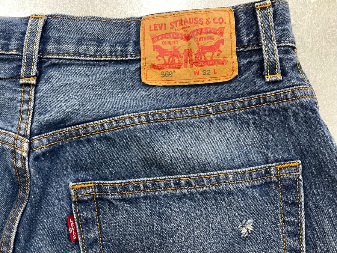 (32) Levi's 리바이스 569 데님 반바지 쇼츠 상품이미지8