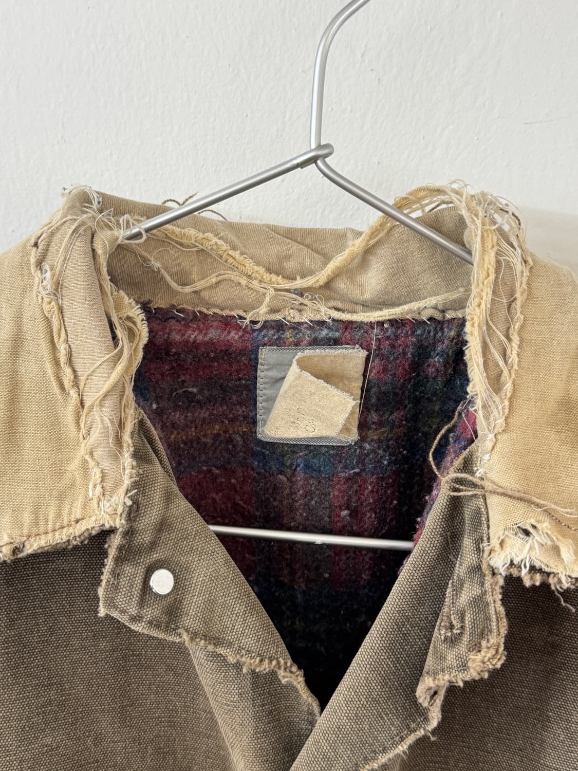 Carhartt faded repair blaket work jacket 상품이미지7