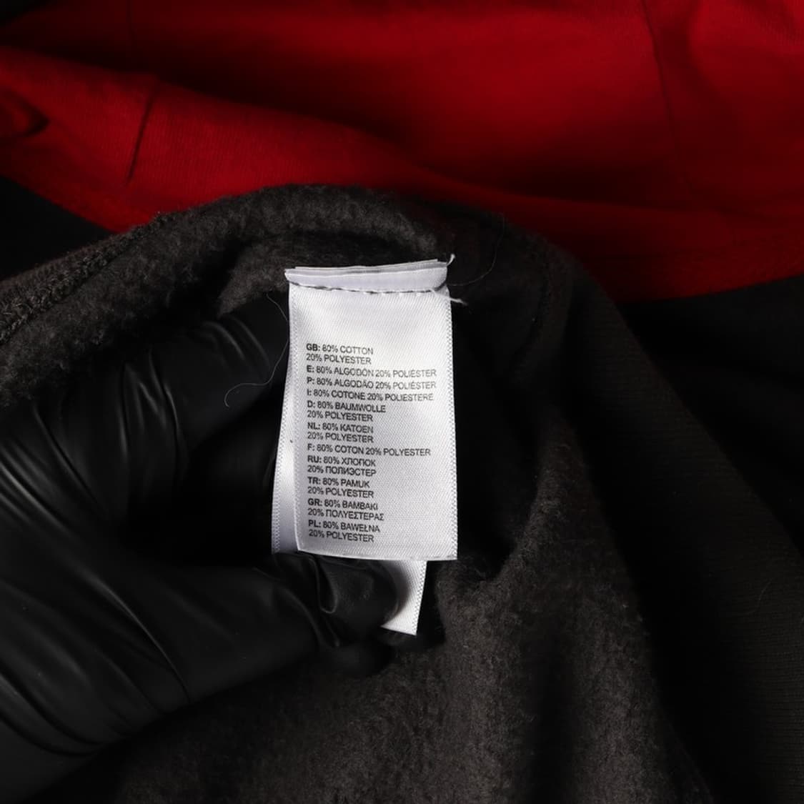 노스페이스 배색 자수 로고 기모 후드 집업 M 상품이미지6