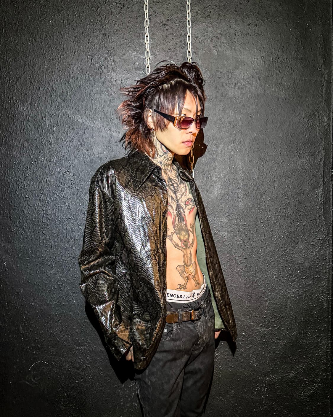 Python Pattern Gloss Shirt 상품이미지1