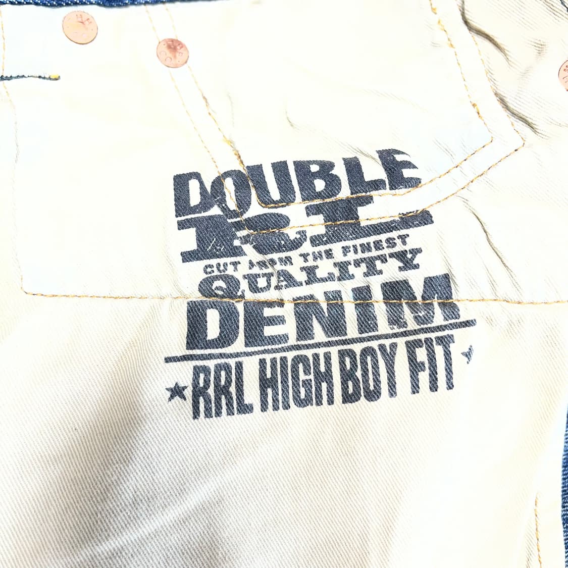[30] RRL 리페어 10oz 하이보이핏 극미중고 상품이미지7