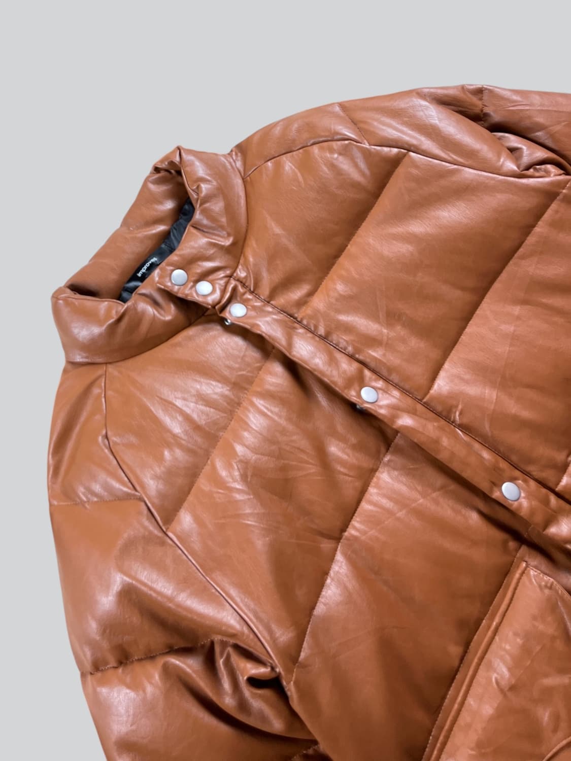 Vintage 가죽 패딩 상품이미지2