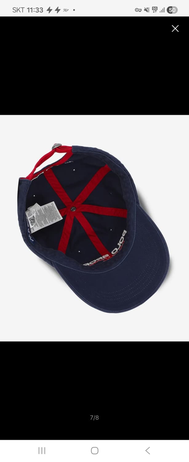 폴로스포츠 트윌 볼캡 네이비 상품이미지8