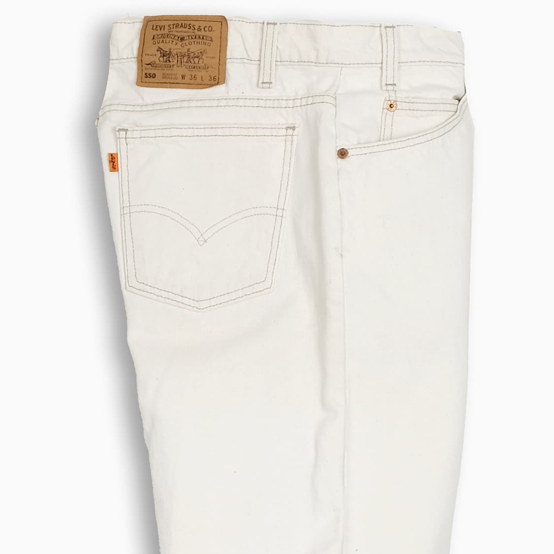 리바이스 550 오렌지탭 화이트진 90s USA OR55036119 상품이미지5