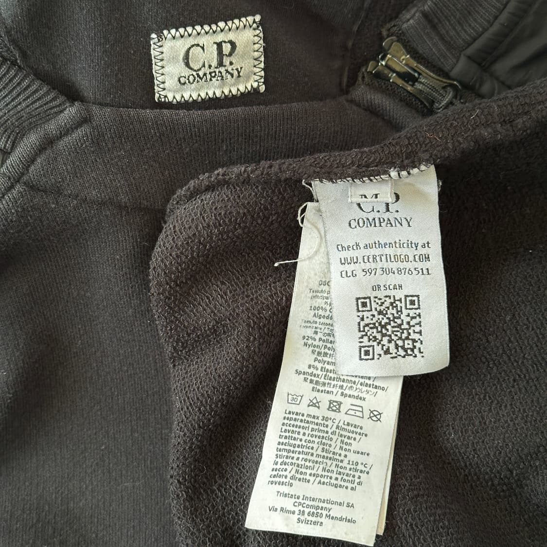 C.P. 컴퍼니 사이드 지퍼 맨투맨 상품이미지6