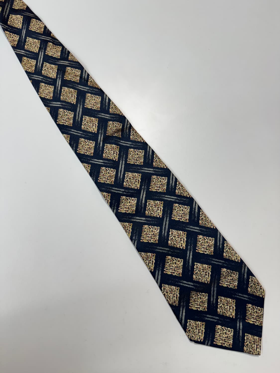 란셀 LANCEL 패턴 실크 넥타이 9.3cm 상품이미지2