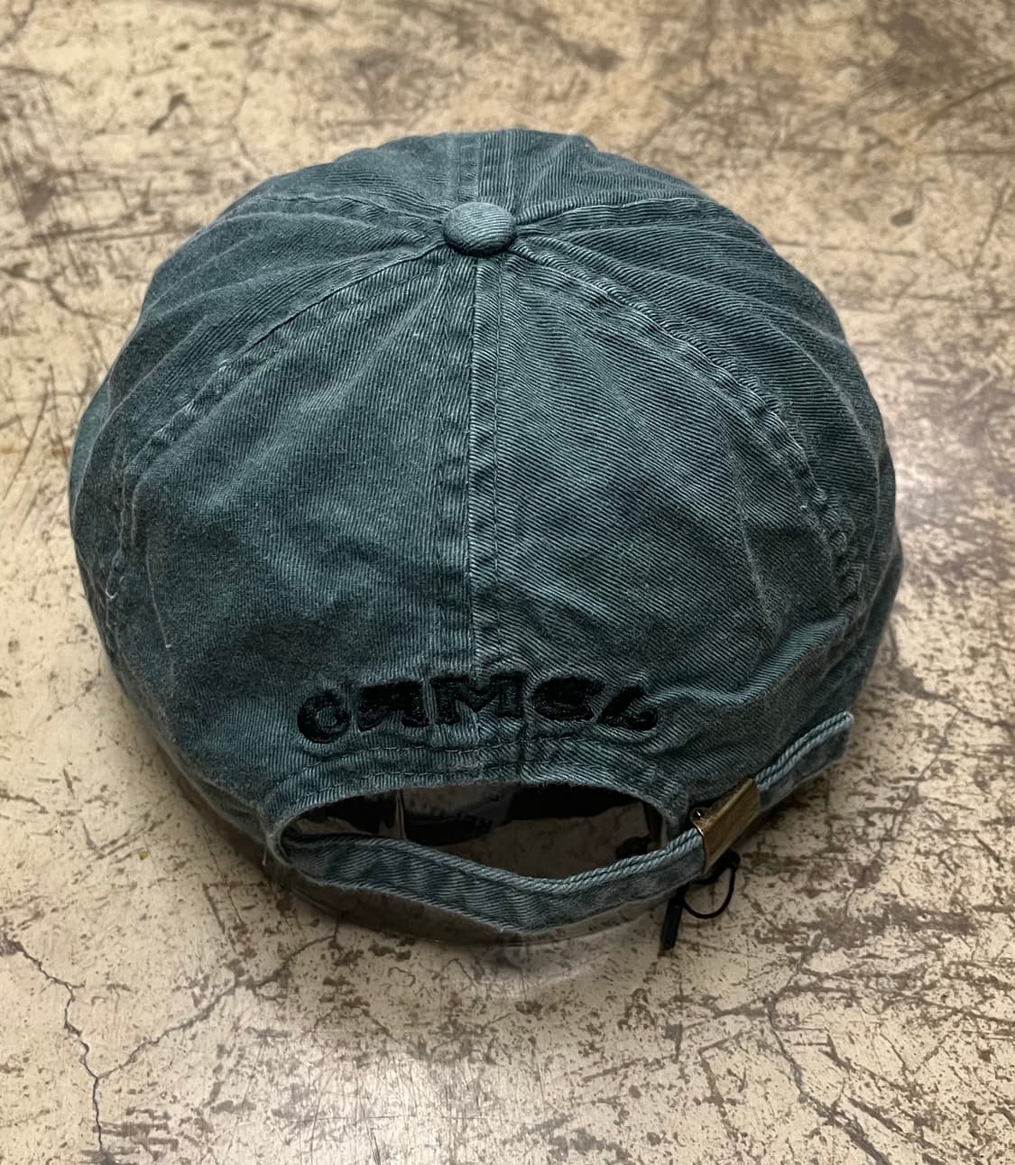 90s 카멜 자수 워싱 볼캡 상품이미지4