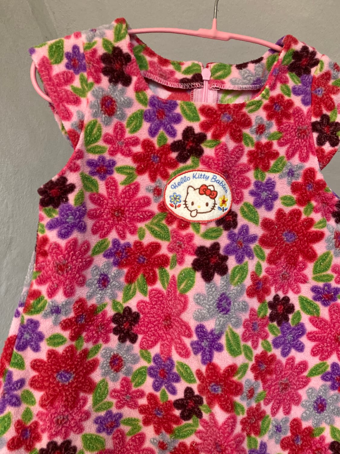 *KIDS* 헬로키티 플라워 나시 원피스 상품이미지2