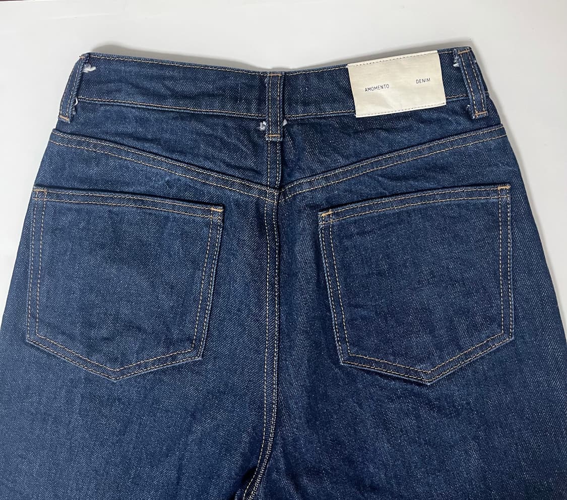 아모멘토 세미와이드 데님 상품이미지1