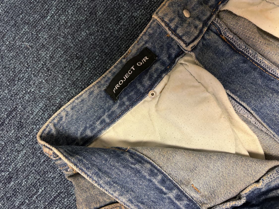 프로젝트 gr 코티드 백워드 데님 1size 상품이미지3