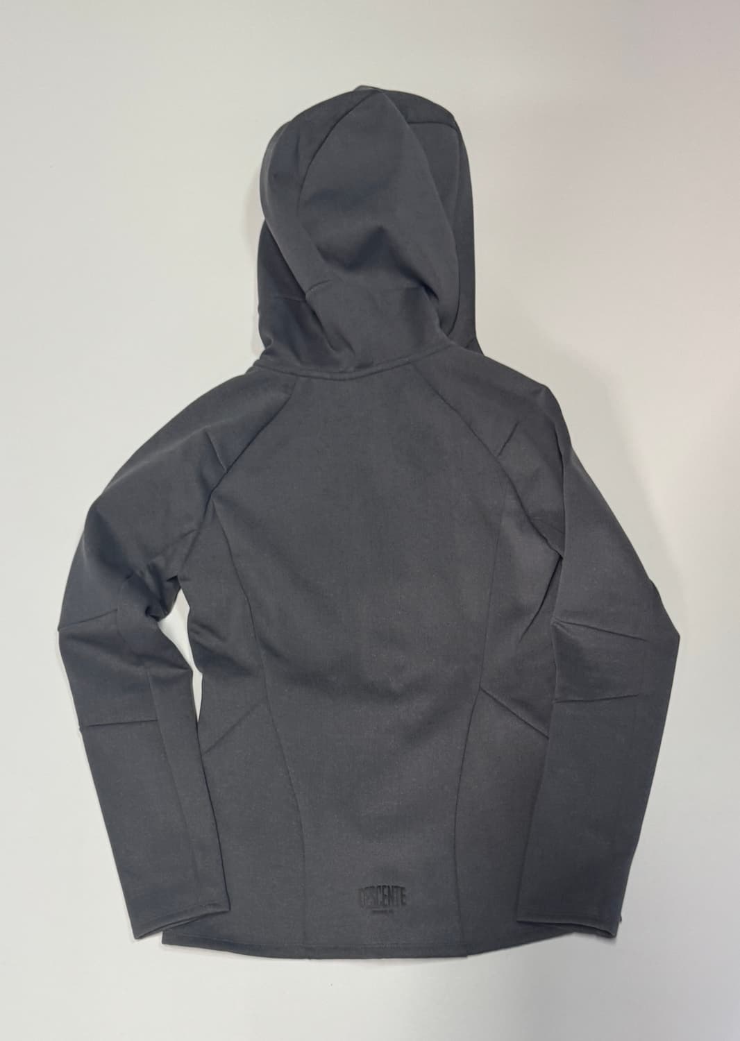 여성 데상트 기능성 트레이닝 기모 후드집업 그레이 상품이미지2