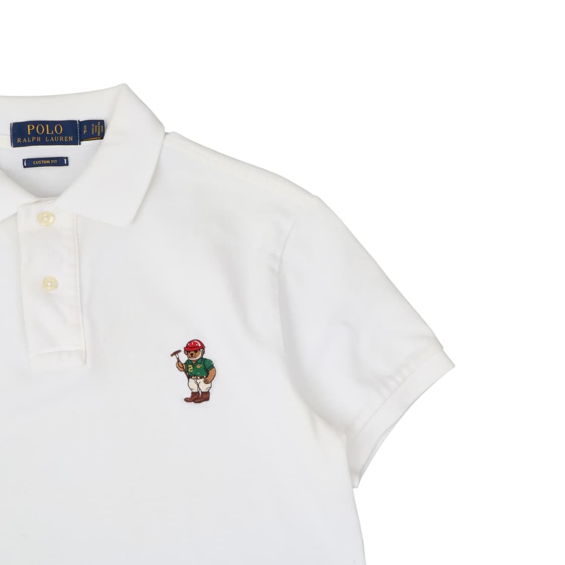 폴로 랄프로렌 화이트 폴로베어 pk 카라티 티셔츠 상품이미지3