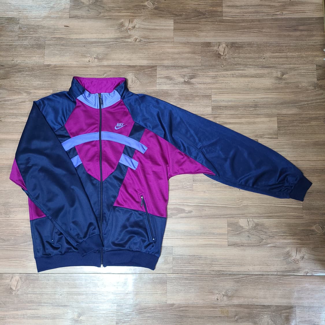 (100) 90s 나이키 빈티지 트랙탑 트레이닝 집업 자켓 저지 져지 상품이미지2