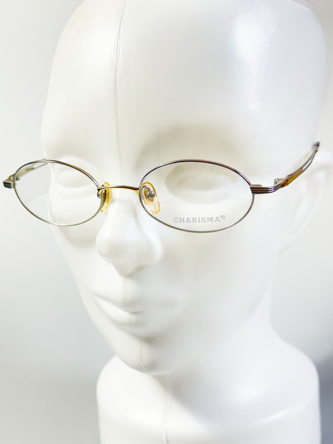 CHARISMA 슬림 오벌 투톤 메탈 프레임 빈티지 안경 상품이미지8