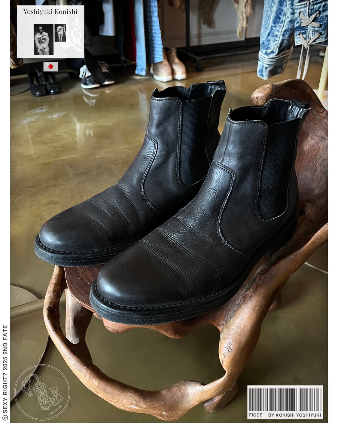 90s FICCE by Konishi Yoshiyuki Boots 상품이미지1