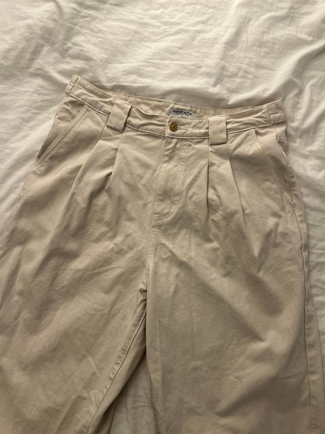 sweatscollective 워크웨어 팬츠 에크루 M 상품이미지5