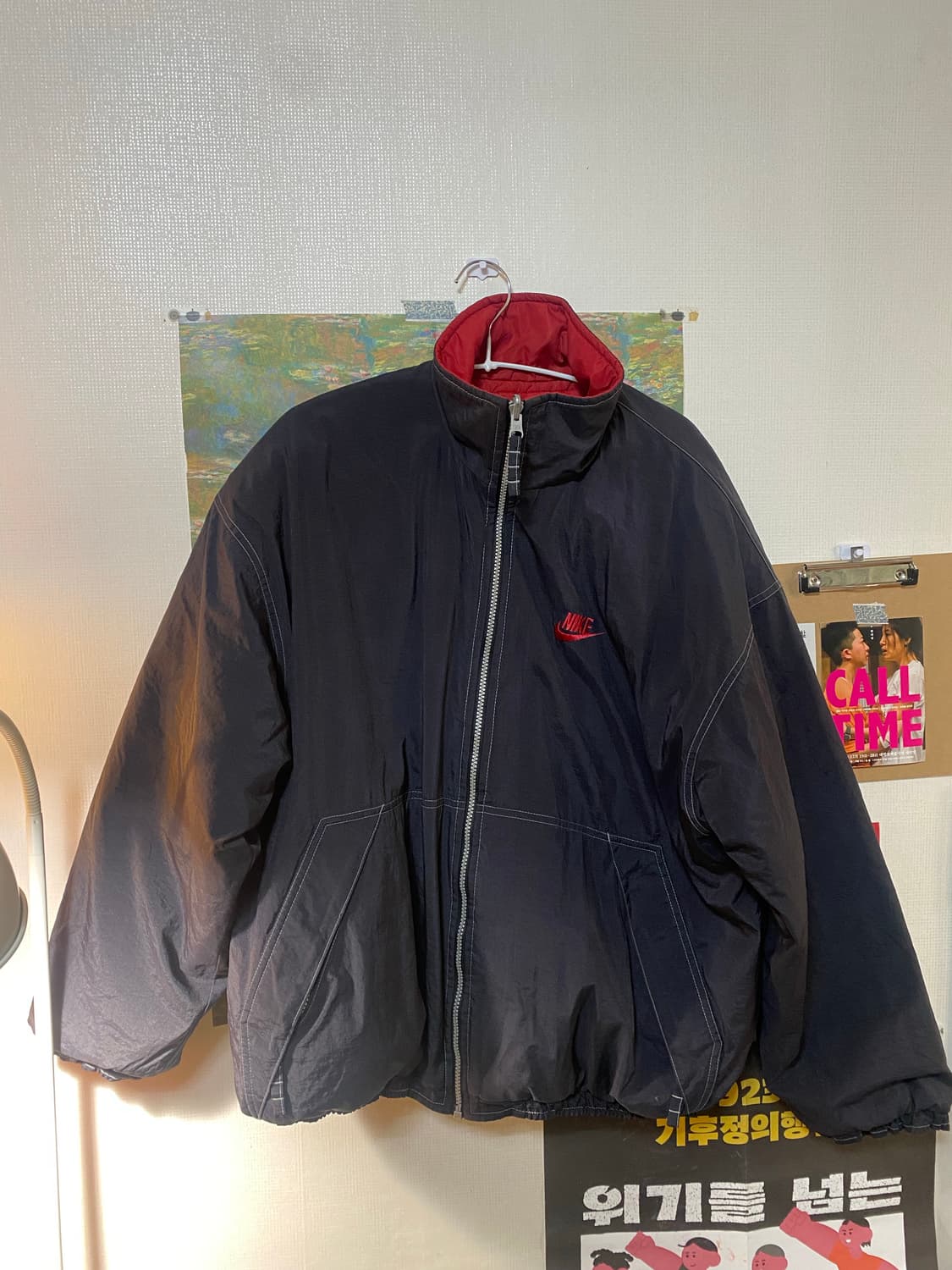 빈티지 나이키 리버시블 패딩 상품이미지1