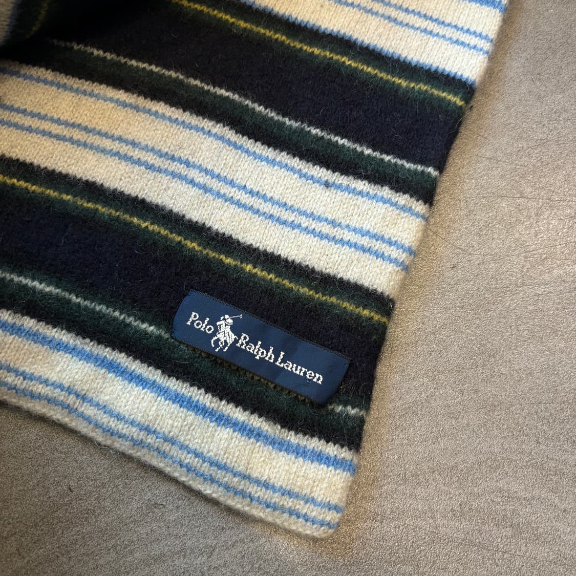 폴로 정품 울 스트라이프 머플러 목도리 상품이미지4