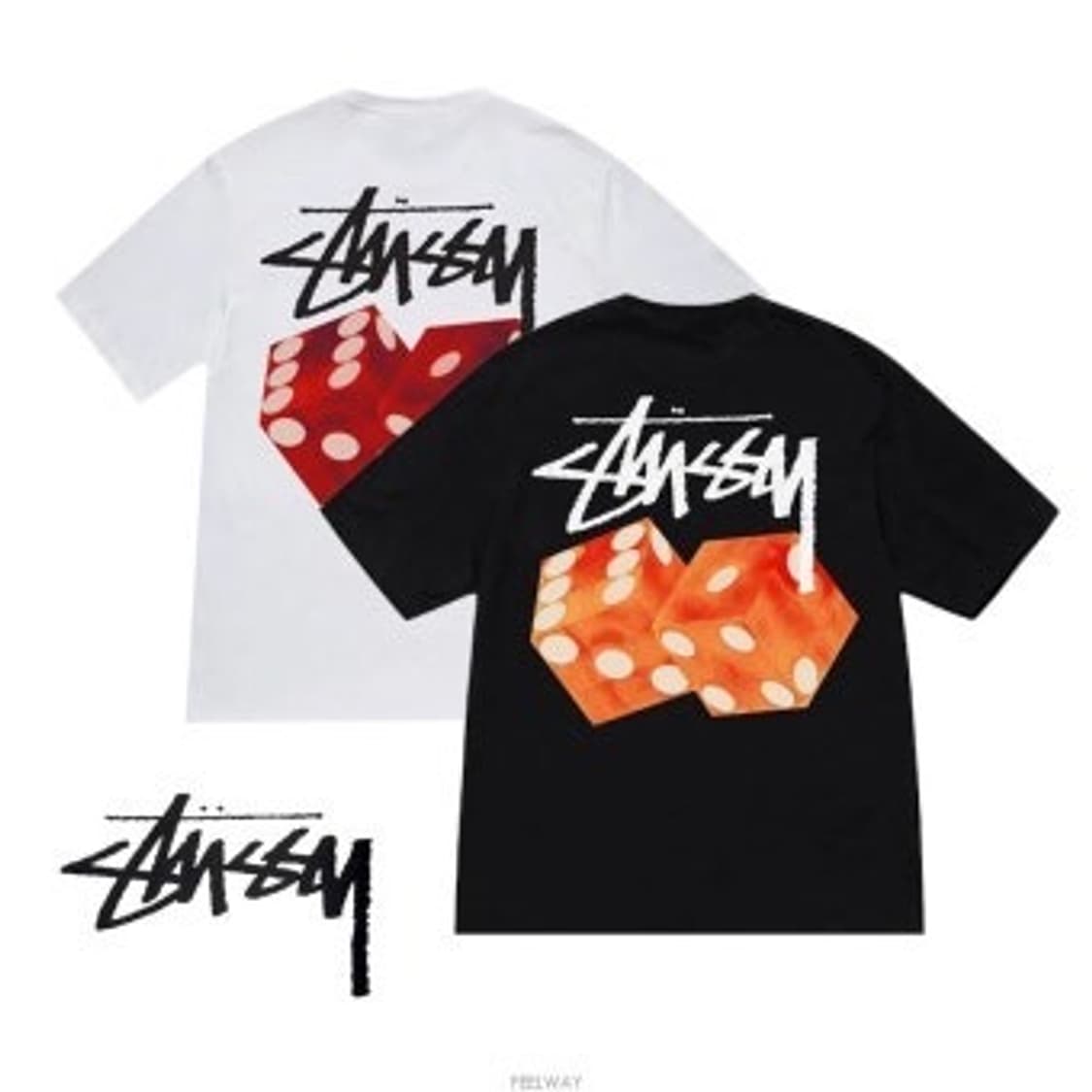 스투시 다이스 아웃 반팔 티셔츠 상품이미지1