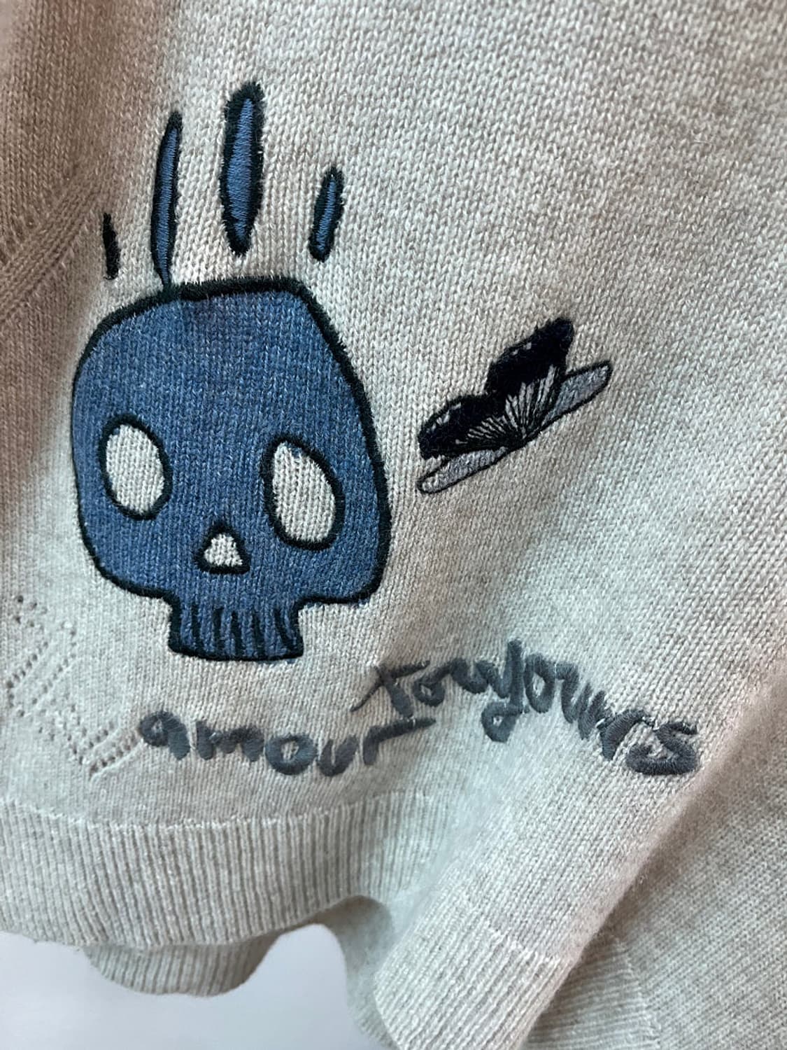 여) 쟈딕앤볼테르 멀티패치 캐시미어 니트 상품이미지7