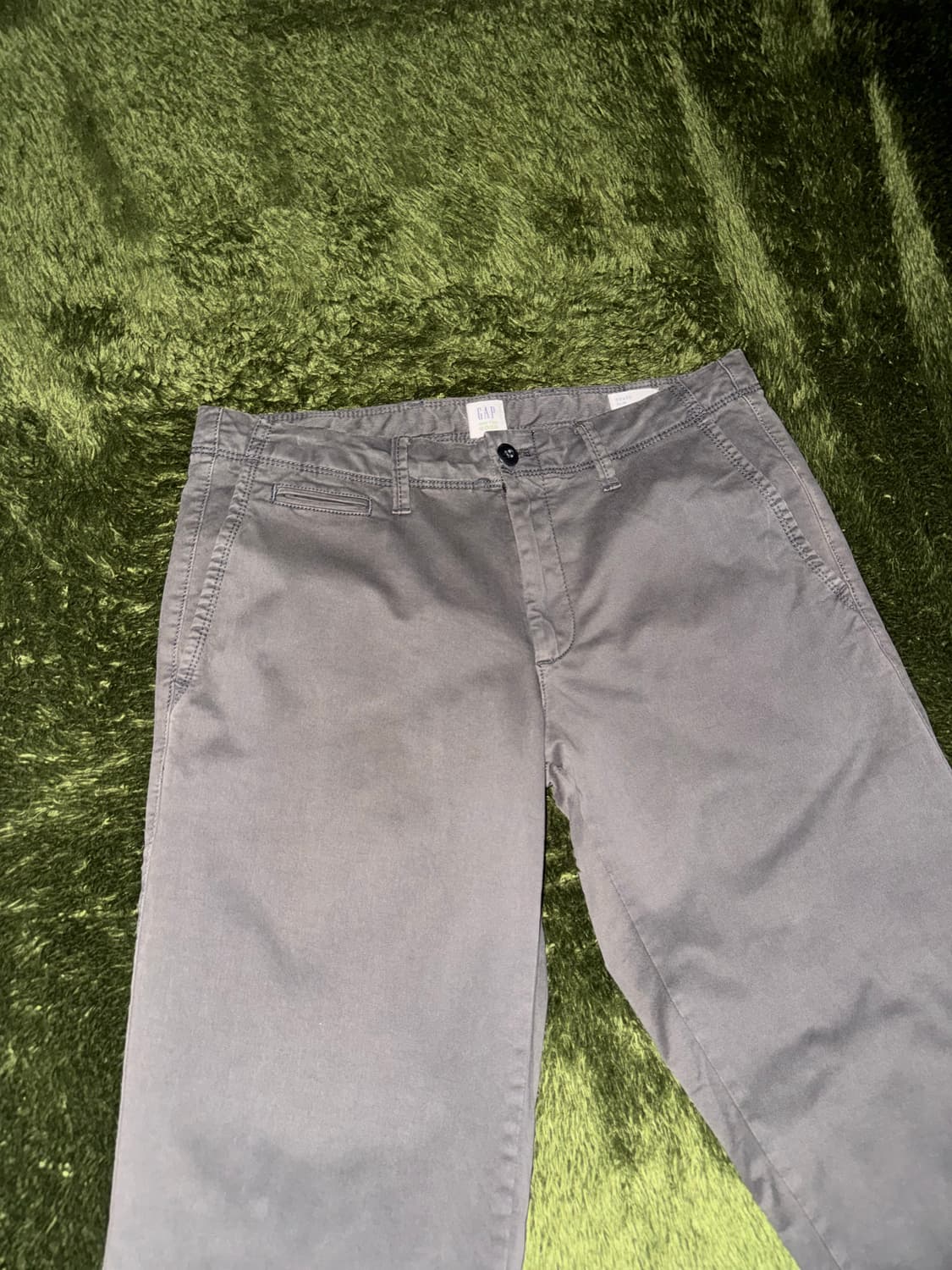 [30X30] 올드 갭 GAP 슬림핏 워시드 코튼 치노 팬츠 상품이미지5