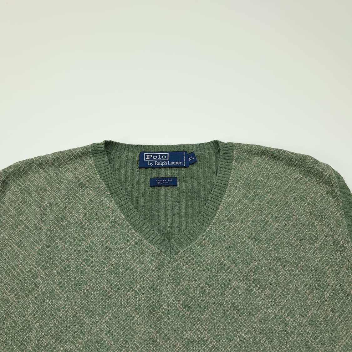 CL156 XL 폴로바이랄프로렌 실크코튼 니트 베스트 상품이미지2