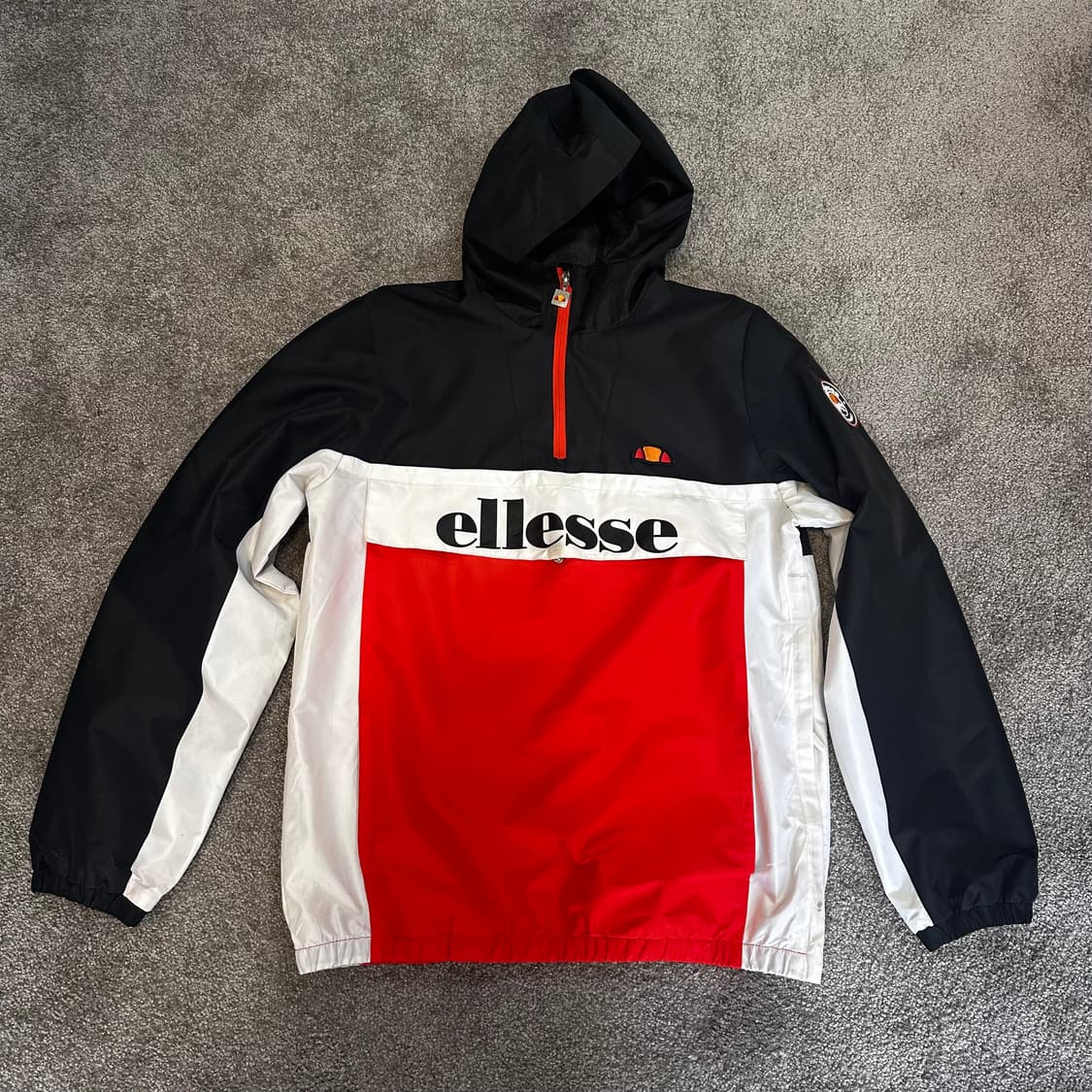 앨레쎄 올드스쿨 배색 아노락M 상품이미지1