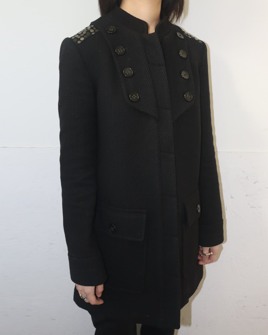 쟈딕앤볼테르 08AW 스터드 나폴레옹 코트 상품이미지3