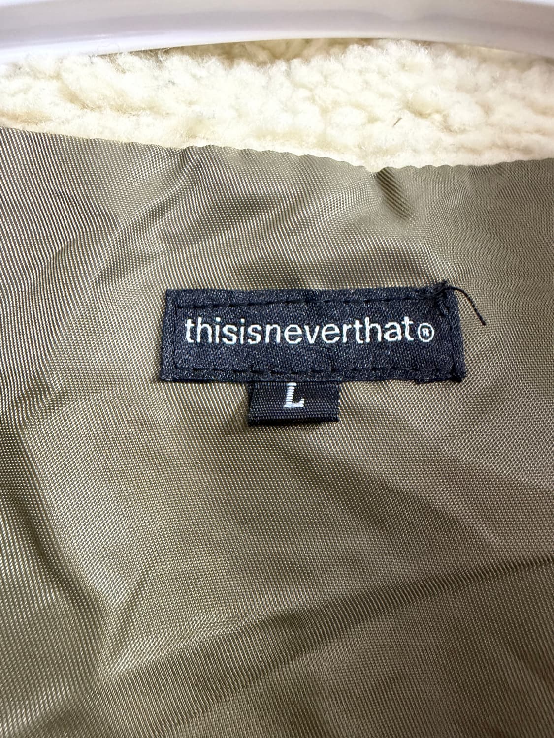 디스이즈네버댓 보아 플리스 재킷 상품이미지3