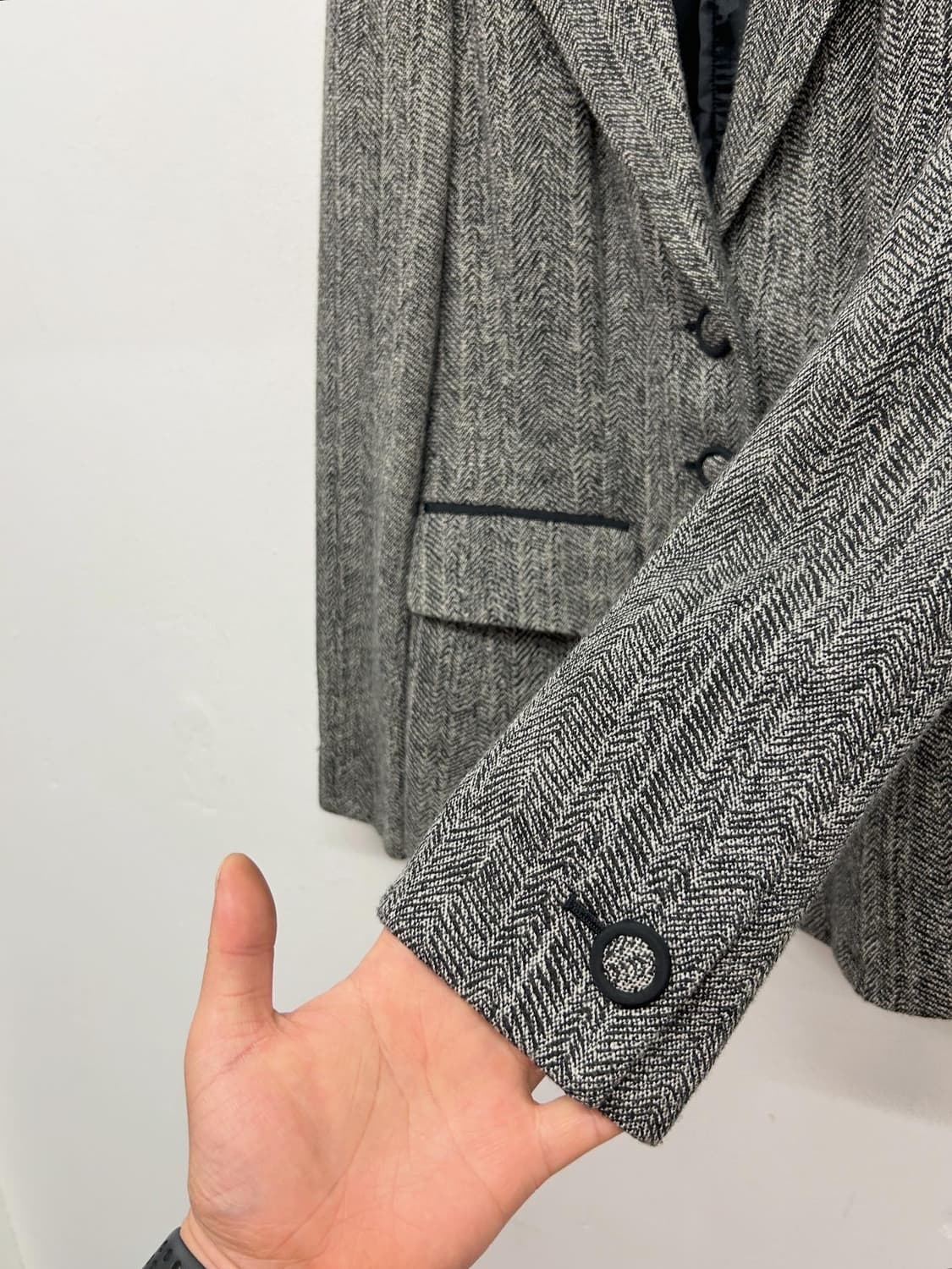 HIROKO BIS 헤링본 여성 자켓 상품이미지4