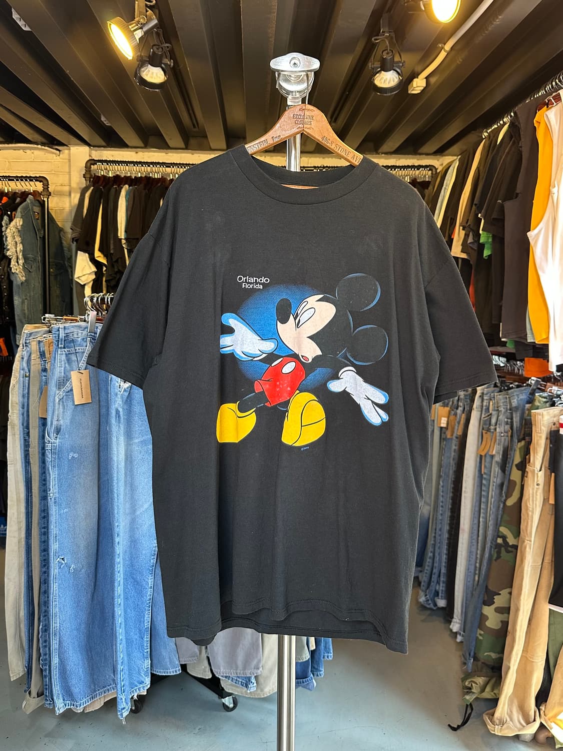 디즈니 미키마우스 프린팅 티셔츠 상품이미지1