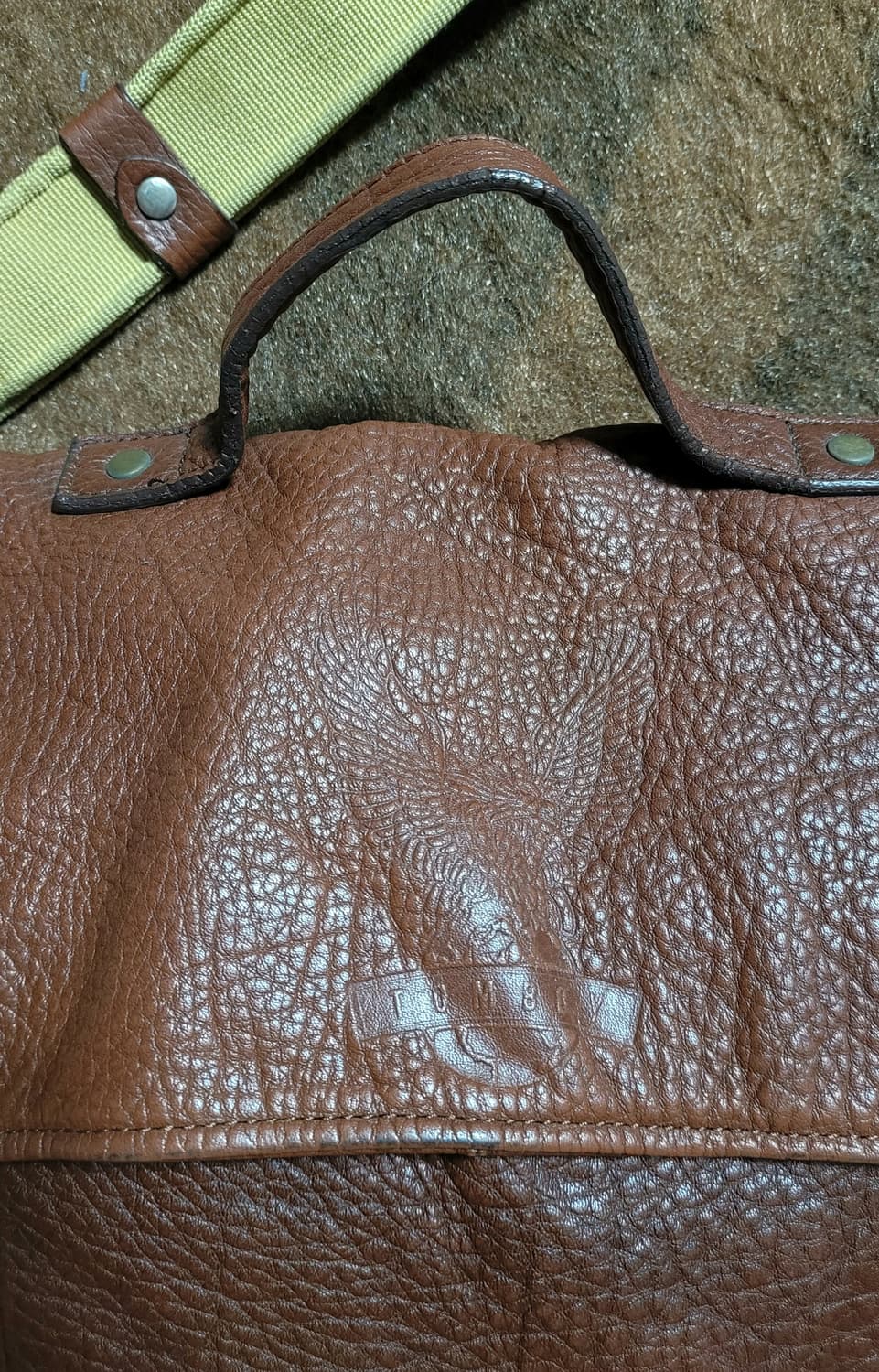 미국산 남녀공용 가죽 숄더백(31*28) 상품이미지7