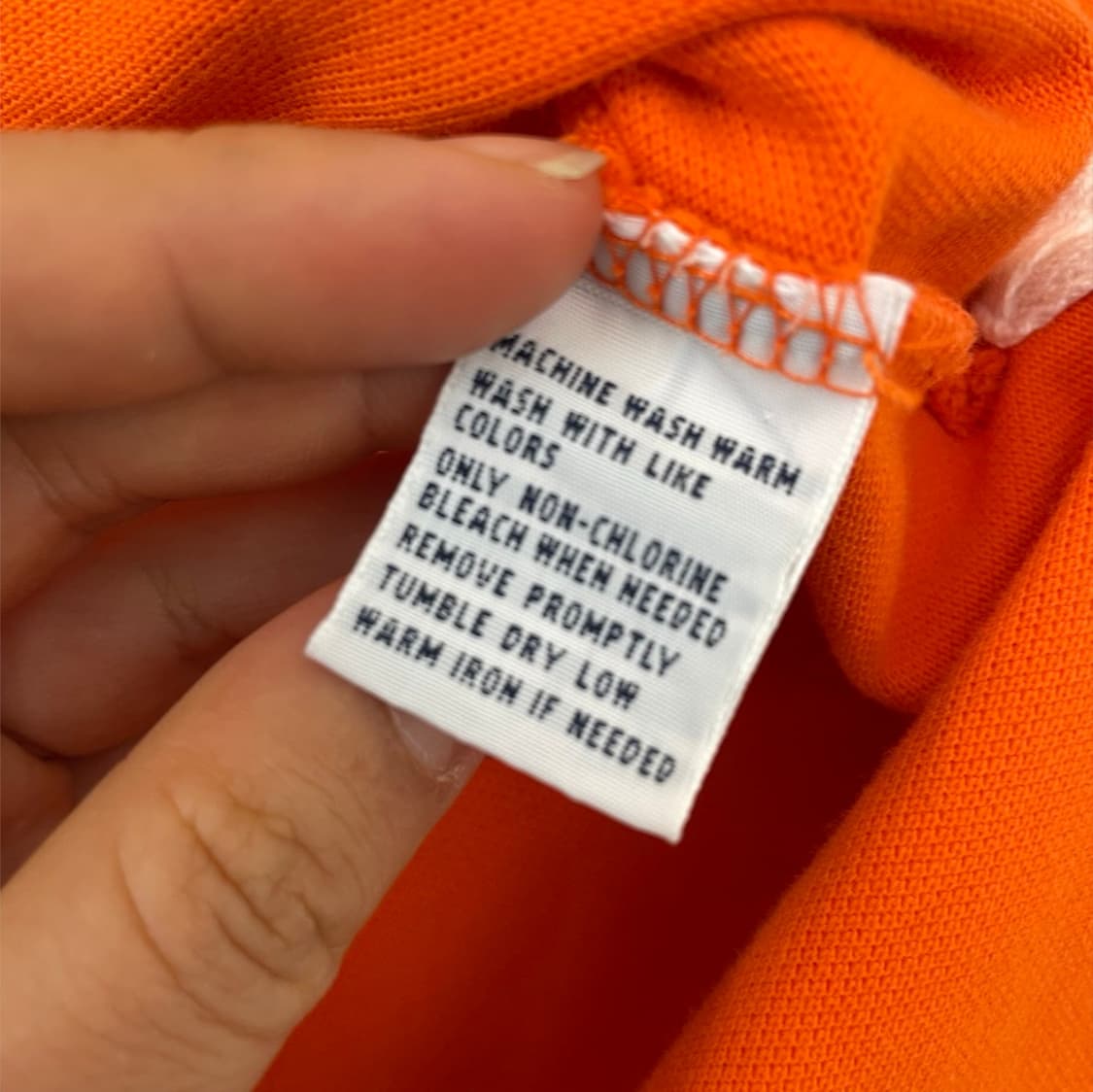 폴로 랄프로렌 오렌지 빅포니 럭비 반팔 카라티 2XL 상품이미지3