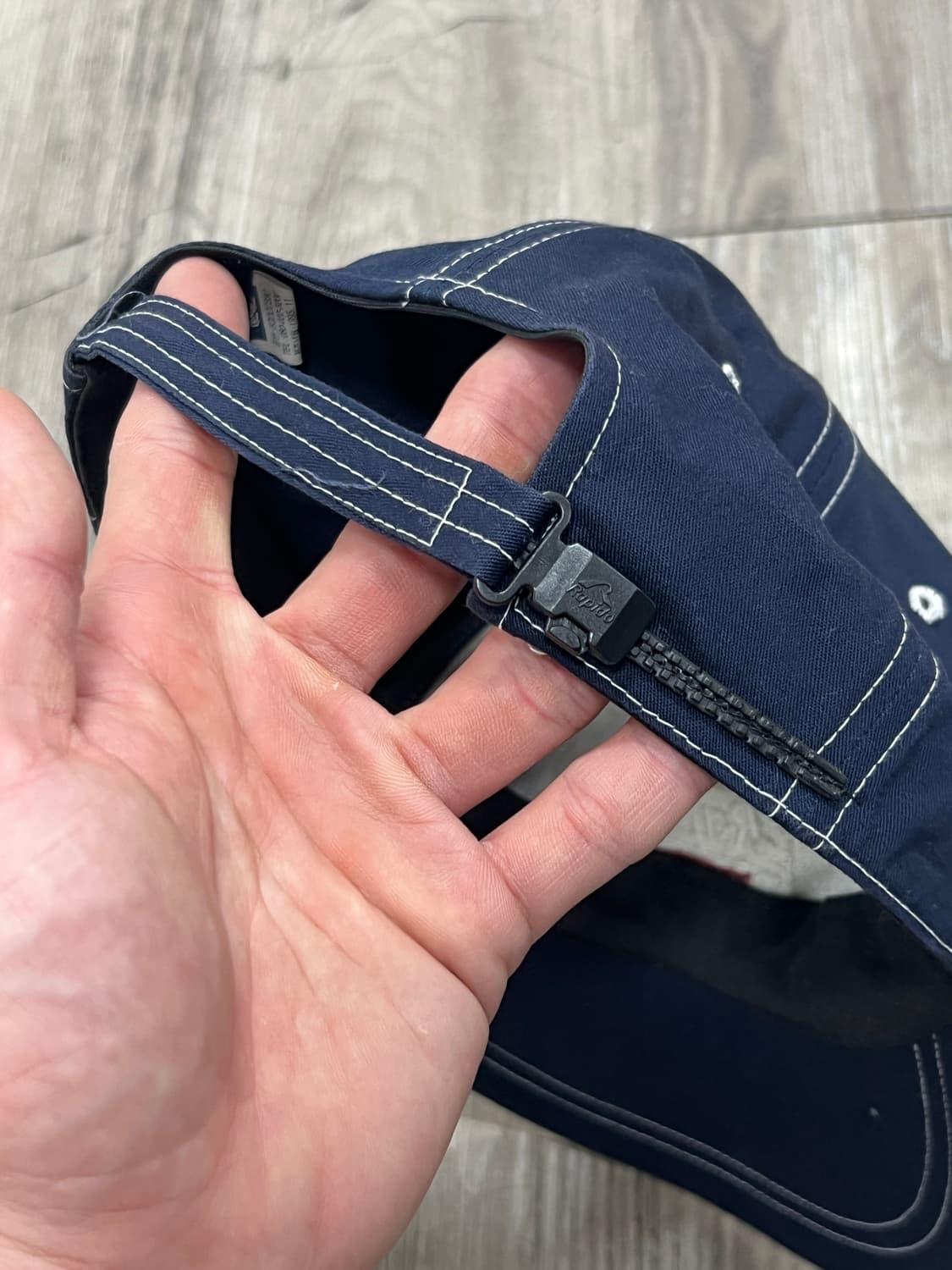 90s Vintage 라피도 빈티지 네이비 캠프 캡 상품이미지4